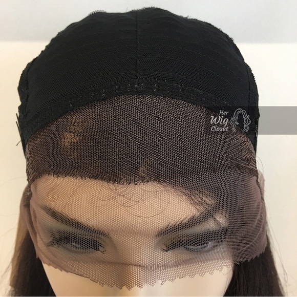 16" Dark Brown Lace Front Wig | Alexa - Picture 9 of 10